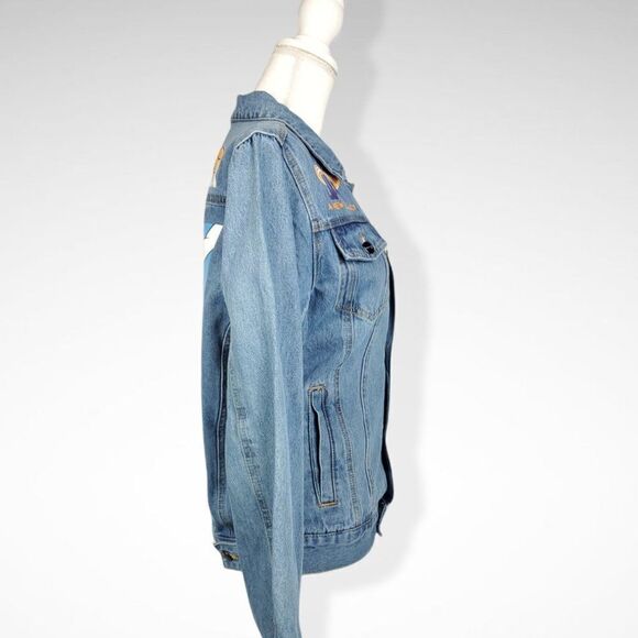 Looney Tunes Space Jam Members Only Denim Jacket - Picture 4 of 10